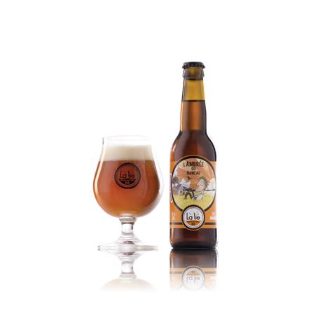 BIERE BIO AMBREE DU HAMEAU 33cL LA LIE