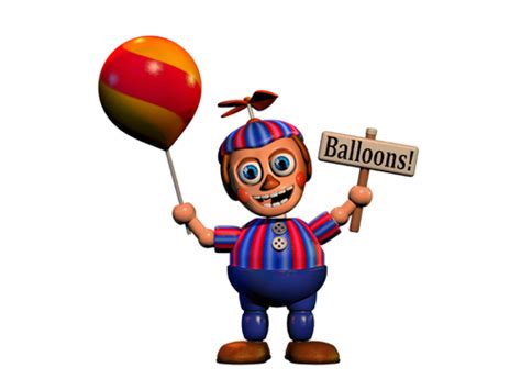 Balloon Boy Five Nights At Freddy S 2 STL Files For Cosplay And