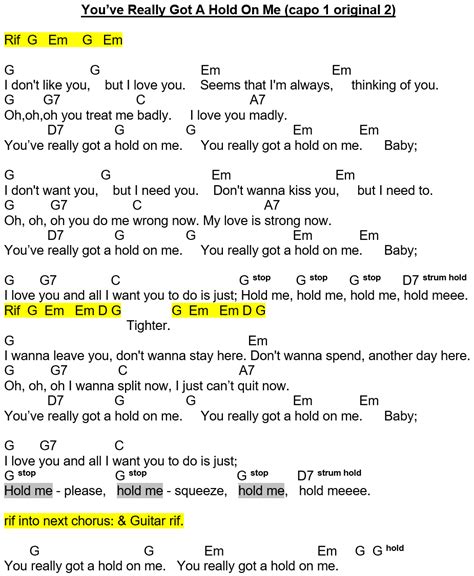 The Beatles – You’ve Really Got A Hold On Me | Guitar Tutor Man