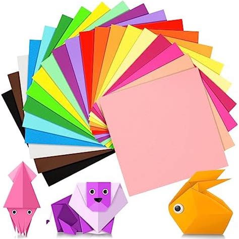 Amazon Oripup Origami Paper Double Sided Sheets In Colors