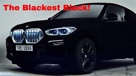 Bmw To Show Off The X Suv In Vantablack Bmw X Vantablack Hd