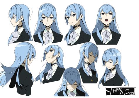 kurokite: Kiznaiver Character Head Profile ... - anime reference sheets ...