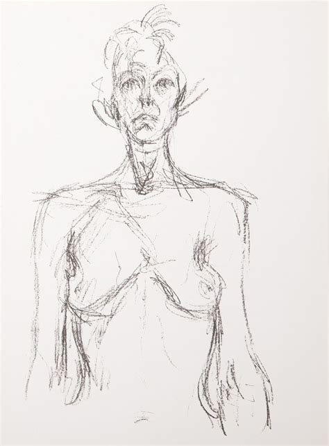 Nude Woman From Derriere Le Miroir No Alberto Giacometti Figure