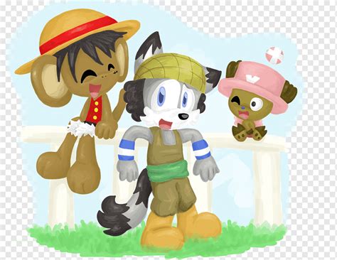 Estatuilla Del Artista Pie Luffy Sonic El Erizo Dibujos Animados