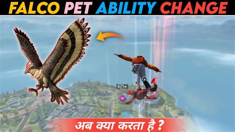 Falco Pet Ability In Free Fire Falco Pet Ability Change New