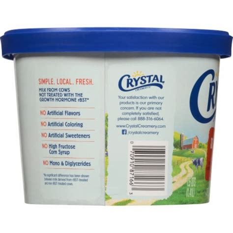 Crystal Creamery Rocky Road Ice Cream Fl Oz Kroger