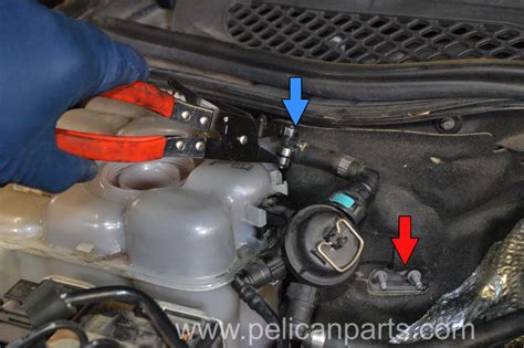 Porsche 958 Cayenne Coolant Bleeder Valve Replacement Pelican