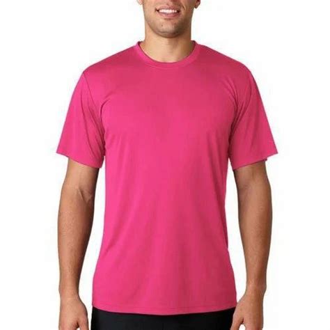 M Mens Pink Round Neck T Shirt At Rs 120 In Pune ID 15997097330