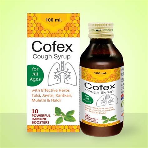 Cofex Cough Syrup Bottle Size 100 Ml At Rs 100 Bottle In Surat ID