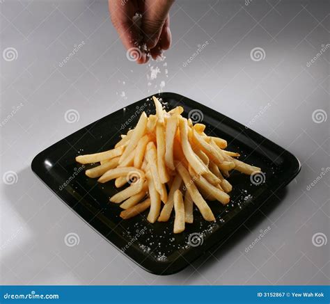 Salty French Fries Stock Image Image Of Salty Potatoes 3152867