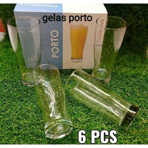 Jual Gelas Porto Citinova Gelas Bening Gelas Tinggi Gelas Kaca