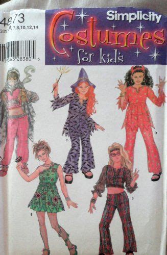 Magical Costume Sewing Pattern For Kids 7 14