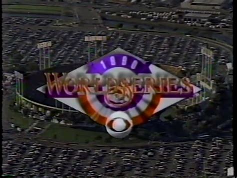 1990 World Series on CBS | Cbs sports, Cbs, Sports images