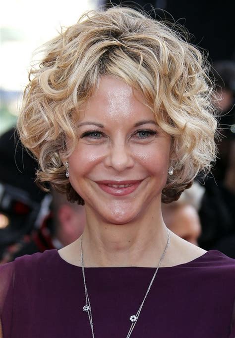 Meg Ryan Short Curly Hairstyle For Women Over 50 Styles Weekly