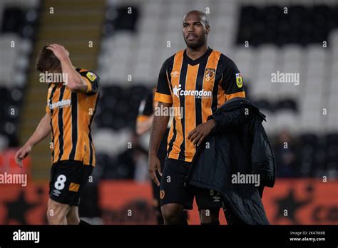 Scar Estupi N Of Hull City Walks Off The Pitch After The Sky Bet