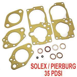 Carburettor Gasket Kit Pierburg Solex Pdsi Opel Rekord New Ebay