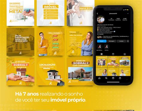 Social Media Corretor De Im Veis Behance