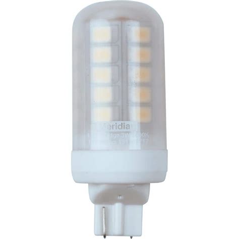 Meridian 20 Watt Equivalent Bright White T5 Wedge Base Led Light Bulb