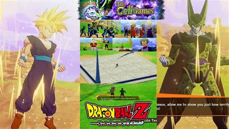 Dragon Ball Z Kakarot Gameplay The Cell Games Begin Goku Vs Cell