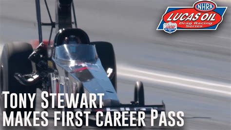 Tony Stewart Makes First Career Nhra Pass Youtube