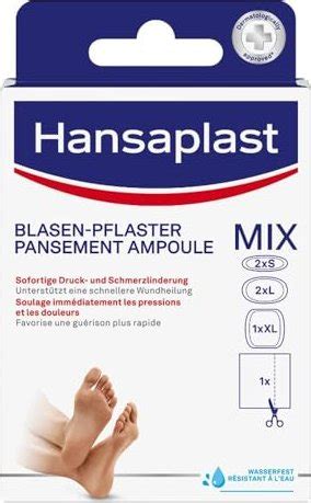 Hansaplast Blasenpflaster Sos Mix Pack Ab