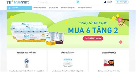 Kênh phân phối của TH True Milk Mạng lưới ĐA KÊNH