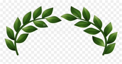 Green Laurel Wreath Png Transparent Png Vhv