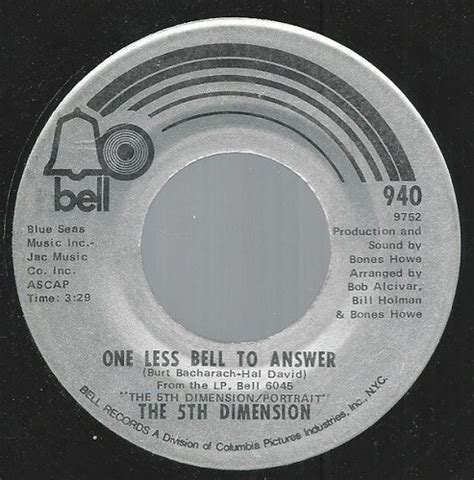 The Th Dimension One Less Bell To Answer Vinyl Discogs