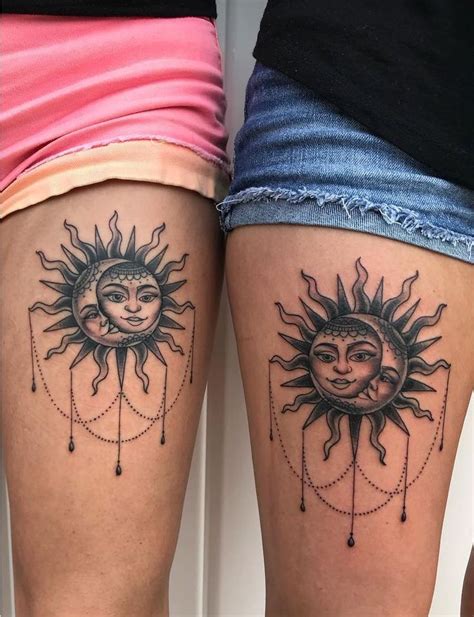 Meaningful And Beautiful Sun And Moon Tattoos Kickass Things