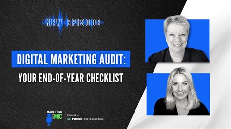 Digital Marketing Audit: Your End-of-Year Checklist - Fusion One Marketing