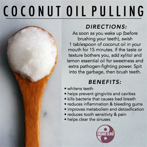 Coconut Oil Pulling Benefits Coconut Oil Pulling Teeth Coconut Oil