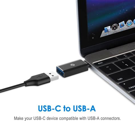 Rankie Adaptador USB C a USB 3 0 Función de OTG Compatible