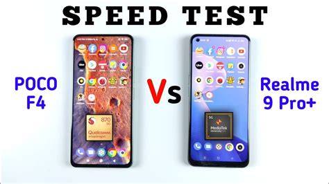 Poco F Vs Realme Pro Plus Speed Test Comparison Snapdragon