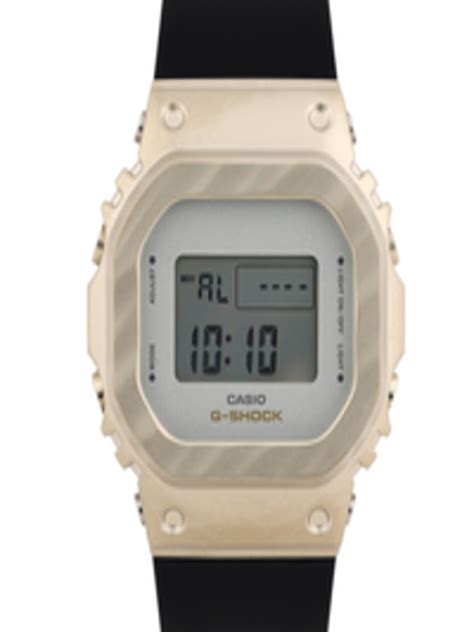 Buy CASIO Women G Shock GM S5600BC 1DR Yellow Gold Digital Dial Black