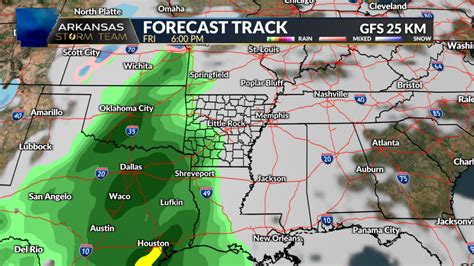 Arkansas Storm Team Weather Blog: A chance of snow in Arkansas Friday night & Saturday | KARK