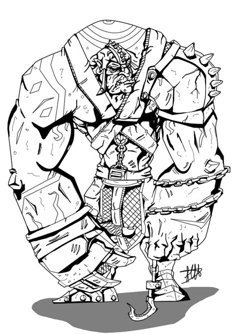 Ogre Warrior By Keltsgrizz On Deviantart