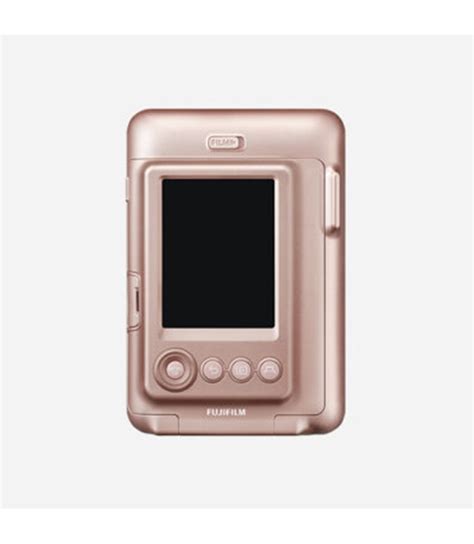 Camara Fujifilm Instax Mini Hybrid LiPlay Blush Gold