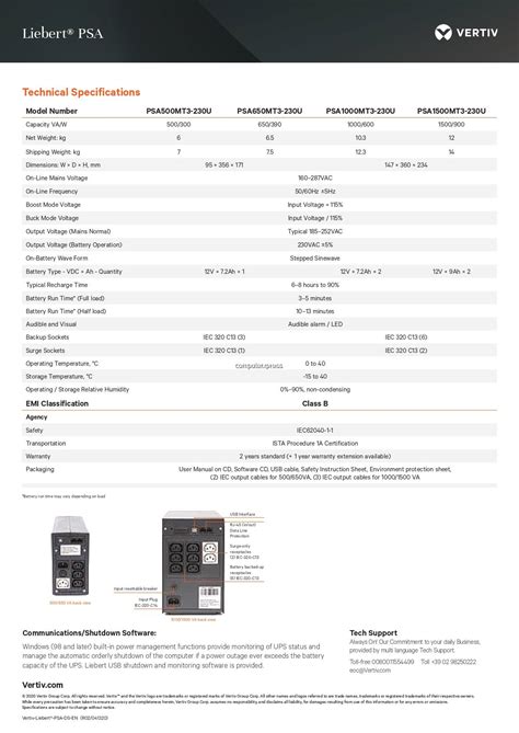 Vertiv Liebert Psa Va V Avr Usb Multilink Software