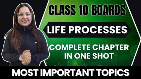 Life Processes Class 10 In One Shot 🔥 Cbse Class 10 Biology Life Processes In 60 Minutes