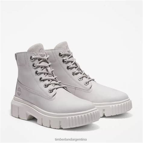 Calzado 6V0X4804 Nubuck Gris Claro Mujer Timberland Bota De Cuero