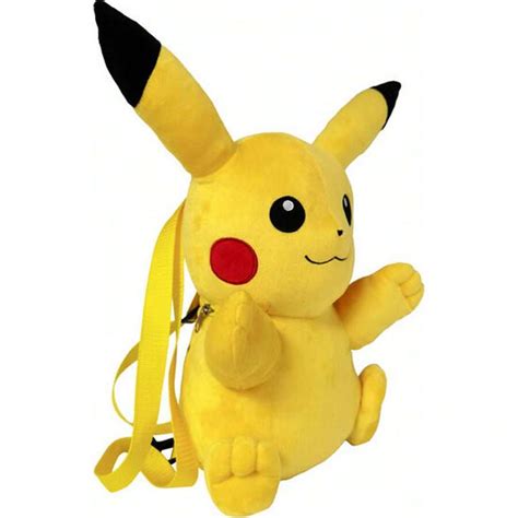 Pokemon Sac Dos En Peluche Pikachu Cm Sac Dos Sous Licence