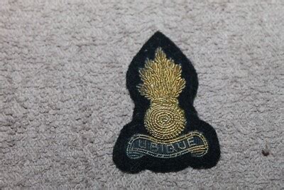 Original Ww2 Royal Canadian Army Ubique Artillery Bullion Uniform