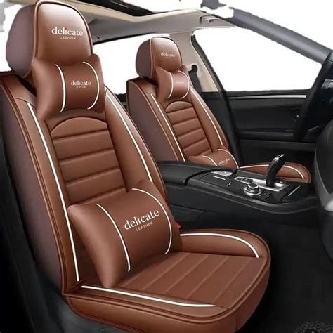 Delicate Leather Car Seat Cover Luxury Leather Car Seat Cover Custom ...