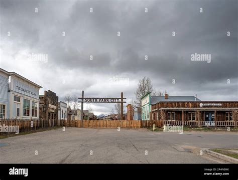 Fairplay Colorado USA May 13 2023 Entrance To The Historic South