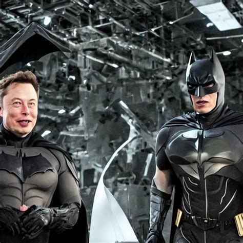 Elon Musk As The Batman OpenArt