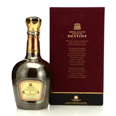 Chivas Royal Salute 38 Year Old Stone Of Destiny 50cl Whisky Auctioneer