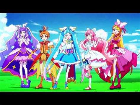 Hirogaru Sky Precure Group Transformation 3 Ver Cure Wing YouTube