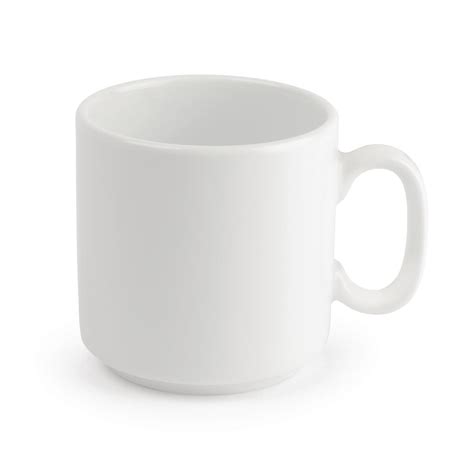 Royal Porcelain Classic White China Mugs 330ml (Pack of 12) - CG036 ...