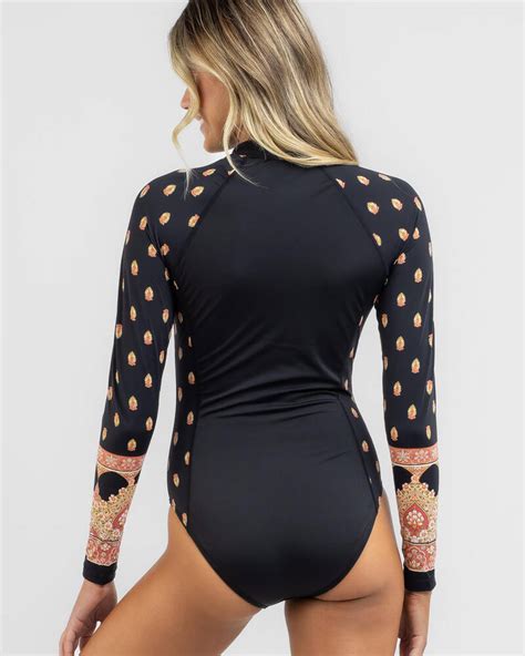 Shop Billabong Bella Long Sleeve Surfsuit In Black Fast Shipping And Easy Returns City Beach