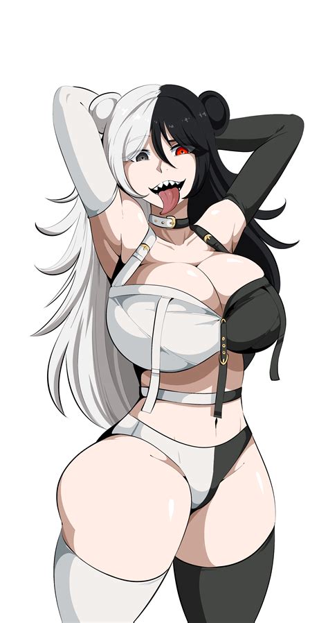 Rule 34 Big Areola Big Breasts Black Eyes Black Hair Boobs Clothing Danganronpa Female